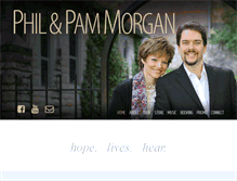 Tablet Screenshot of philandpammorgan.com